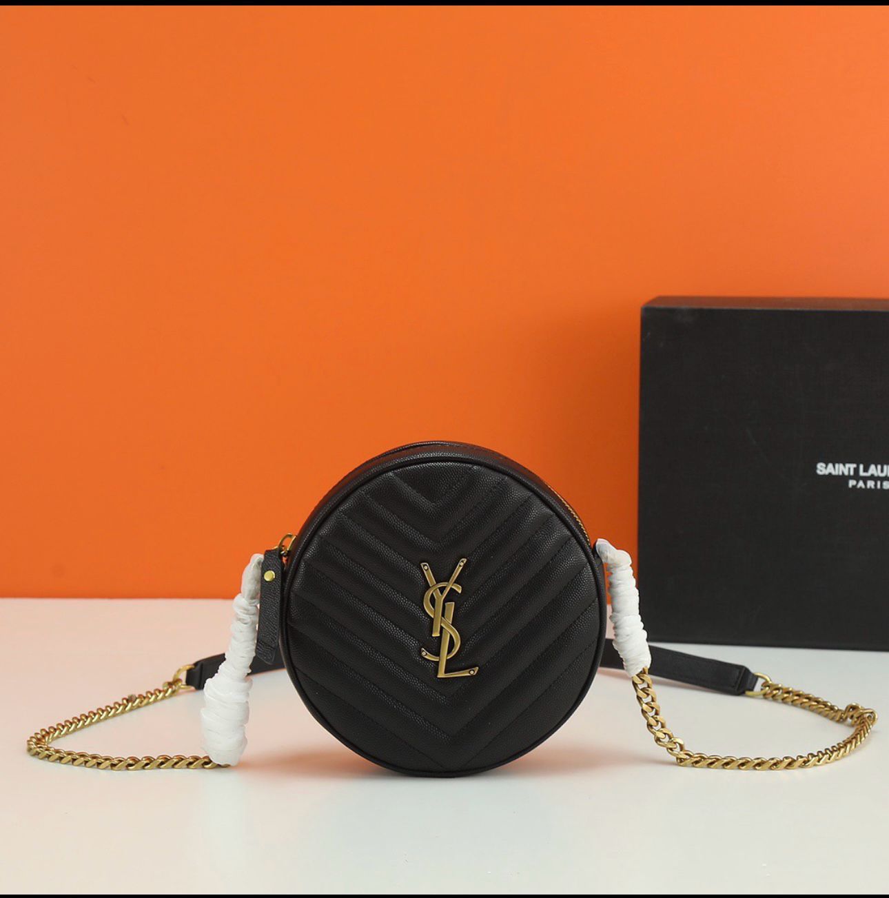 Saint Laurent Lou Round Camera Bag