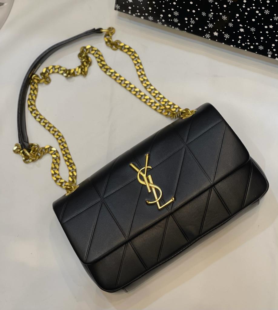 Saint Laurent Cassandre Envelope Chain Wallet